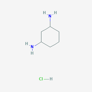 molecular formula C6H15ClN2 B1510702 Cyclohexane-1,3-diamine hydrochloride 