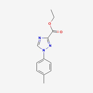 Ethyl 1-(p-tolyl)-1H-1,2,4-triazole-3-carboxylate