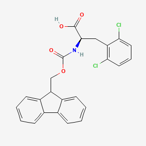 molecular formula C24H19Cl2NO4 B1510710 Fmoc-2,6-Dichloro-D-Phenylalanine 