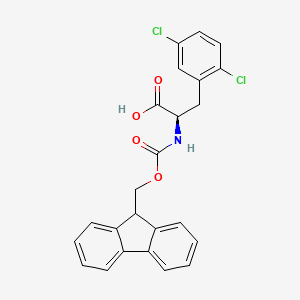 molecular formula C24H19Cl2NO4 B1510714 Fmoc-2,5-Dichloro-D-Phenylalanine 