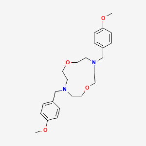 4,10-Bis(4-methoxybenzyl)-1,7-dioxa-4,10-diazacyclododecane