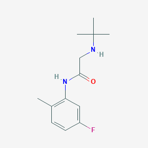 2-(tert-butylamino)-N-(5-fluoro-2-methylphenyl)acetamide