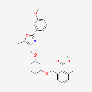molecular formula C27H31NO6 B1510721 Unii-qcp8DW2G1R CAS No. 710281-33-7