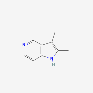 molecular formula C9H10N2 B1510723 2,3-Dimethyl-1H-pyrrolo[3,2-c]pyridine CAS No. 14623-27-9