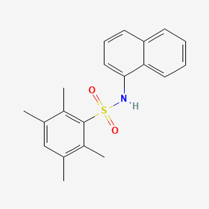 Naphthyl[(2,3,5,6-tetramethylphenyl)sulfonyl]amine