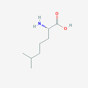 molecular formula C8H17NO2 B1510761 (S)-2-Amino-6-methylheptanoic acid CAS No. 31872-99-8