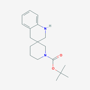 Tert-butyl 2',4'-dihydro-1'H-spiro[piperidine-3,3'-quinoline]-1-carboxylate