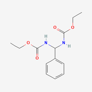 Ethyl N-[(ethoxycarbonylamino)-phenyl-methyl]carbamate