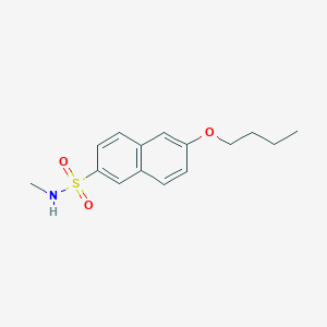 6-butoxy-N-methylnaphthalene-2-sulfonamide