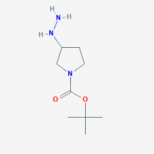 tert-Butyl 3-hydrazinylpyrrolidine-1-carboxylate