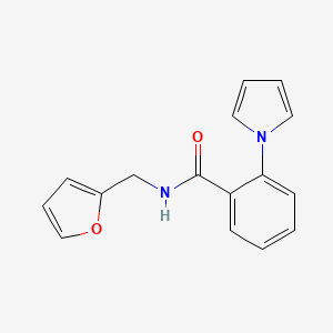 N-(furan-2-ylmethyl)-2-(1H-pyrrol-1-yl)benzamide