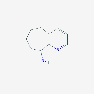 N-Methyl-6,7,8,9-tetrahydro-5H-cyclohepta[b]pyridin-9-amine
