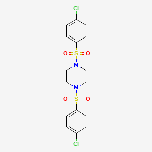 1,4-Bis[(4-chlorophenyl)sulfonyl]piperazine