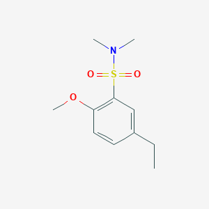 [(5-Ethyl-2-methoxyphenyl)sulfonyl]dimethylamine