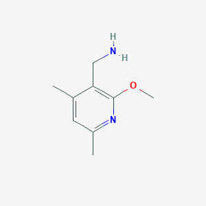 1-(2-Methoxy-4,6-dimethylpyridin-3-yl)methanamine