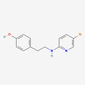 4-[2-[(5-bromo-2-pyridinyl)amino]ethyl]Phenol