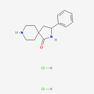 3-Phenyl-2,8-diazaspiro[4.5]decan-1-one dihydrochloride