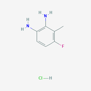 4-Fluoro-3-methylbenzene-1,2-diamine hydrochloride
