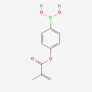 molecular formula C10H11BO4 B1510958 (4-(Methacryloyloxy)phenyl)boronic acid 