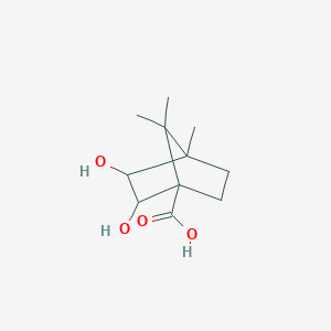 2,3-Dihydroxy-4,7,7-trimethylbicyclo[2.2.1]heptane-1-carboxylic acid