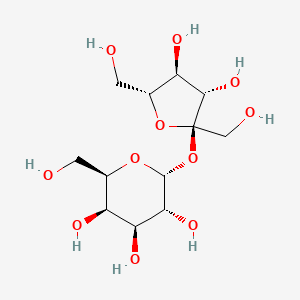 molecular formula C12H22O11 B1510967 b-D-Fructofuranosyl-a-D-galactopyranoside 