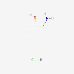 molecular formula C5H12ClNO B1510979 1-(Aminomethyl)cyclobutanol hydrochloride 