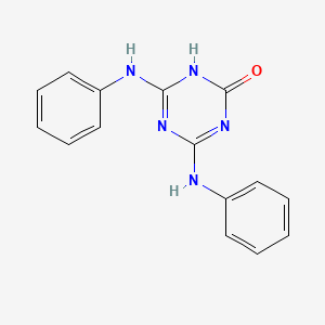 4,6-Bis(phenylamino)-1,3,5-triazin-2-ol