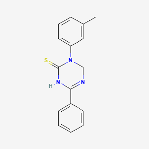 6-Phenyl-3-m-tolyl-3,4-dihydro-1H-[1,3,5]triazine-2-thione