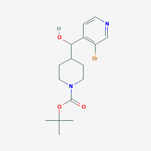 molecular formula C16H23BrN2O3 B1510994 1-Boc-4-[(3-Bromopyridin-4-yl)hydroxymethyl]piperidine 