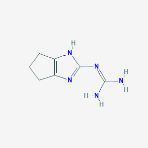 N-(1,4,5,6-tetrahydrocyclopenta[d]imidazol-2-yl)guanidine sulfate