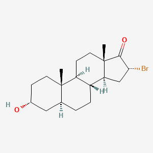 molecular formula C19H29BrO2 B1511015 16alpha-Bromoandrosterone CAS No. 59462-53-2