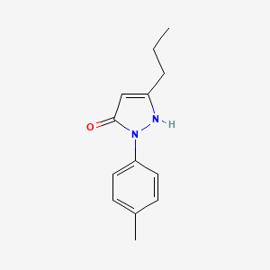 1-(4-Methylphenyl)-3-propylpyrazol-5-ol