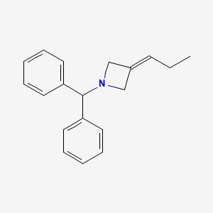 molecular formula C19H21N B1511026 1-Benzhydryl-3-propylideneazetidine 