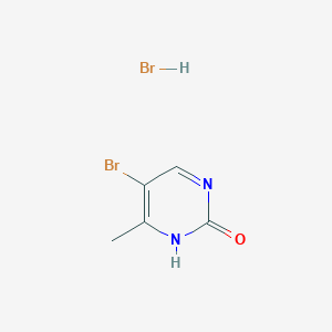 5-Bromo-4-methylpyrimidin-2(1H)-one hydrobromide