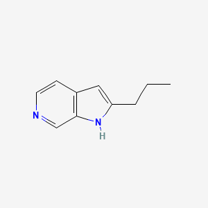molecular formula C10H12N2 B1511071 2-Propyl-1H-pyrrolo[2,3-c]pyridine CAS No. 882881-03-0