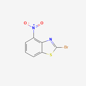 molecular formula C7H3BrN2O2S B1511073 2-Bromo-4-nitrobenzo[d]thiazole CAS No. 3507-43-5