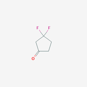 molecular formula C5H6F2O B1511078 3,3-Difluorocyclopentanone CAS No. 1215071-20-7