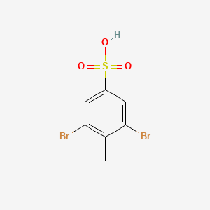 3,5-Dibromo-4-methylbenzenesulfonic acid