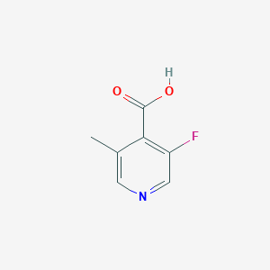molecular formula C7H6FNO2 B1511089 3-Fluoro-5-methylisonicotinic acid CAS No. 1211578-10-7