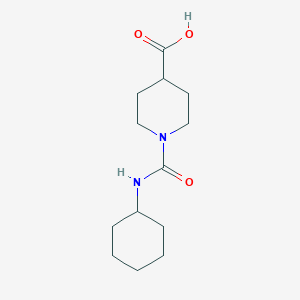 1-[(Cyclohexylamino)carbonyl]piperidine-4-carboxylic acid