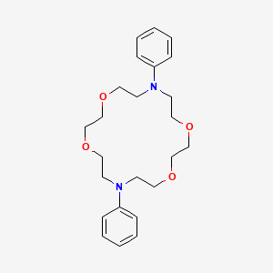 7,16-Diphenyl-1,4,10,13-tetraoxa-7,16-diazacyclooctadecane