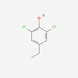 molecular formula C8H8Cl2O B15111565 2,6-Dichloro-4-ethylphenol CAS No. 7495-69-4