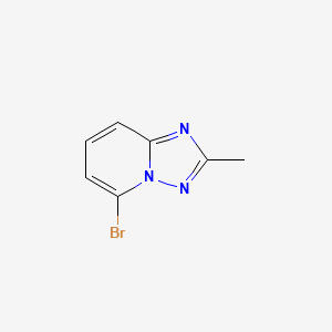 molecular formula C7H6BrN3 B1511163 5-Bromo-2-methyl-[1,2,4]triazolo[1,5-a]pyridine CAS No. 1159813-10-1