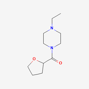 (4-Ethylpiperazin-1-yl)(tetrahydrofuran-2-yl)methanone