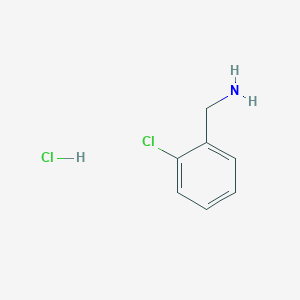 molecular formula C7H9Cl2N B151119 (2-氯苯基)甲胺盐酸盐 CAS No. 22680-44-0