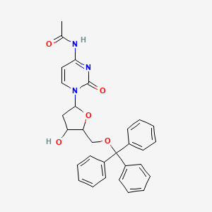 molecular formula C30H29N3O5 B15112235 N4-Acetyl-O5'-trityl-2'deoxy-cytidine 