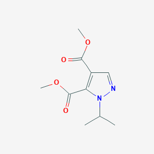 molecular formula C10H14N2O4 B15112255 Dimethyl 1-isopropyl-1H-pyrazole-4,5-dicarboxylate 