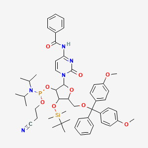 3'-O-TBDMS-5'-O-DMT-N4-Bz-rC CED phosphoramidite