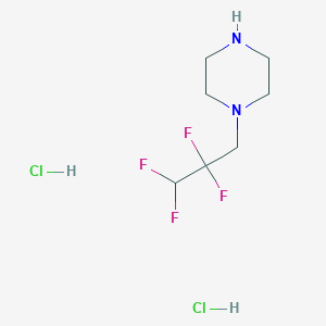 1-(2,2,3,3-Tetrafluoropropyl)piperazine dihydrochloride