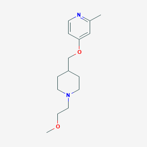 4-{[1-(2-Methoxyethyl)piperidin-4-yl]methoxy}-2-methylpyridine